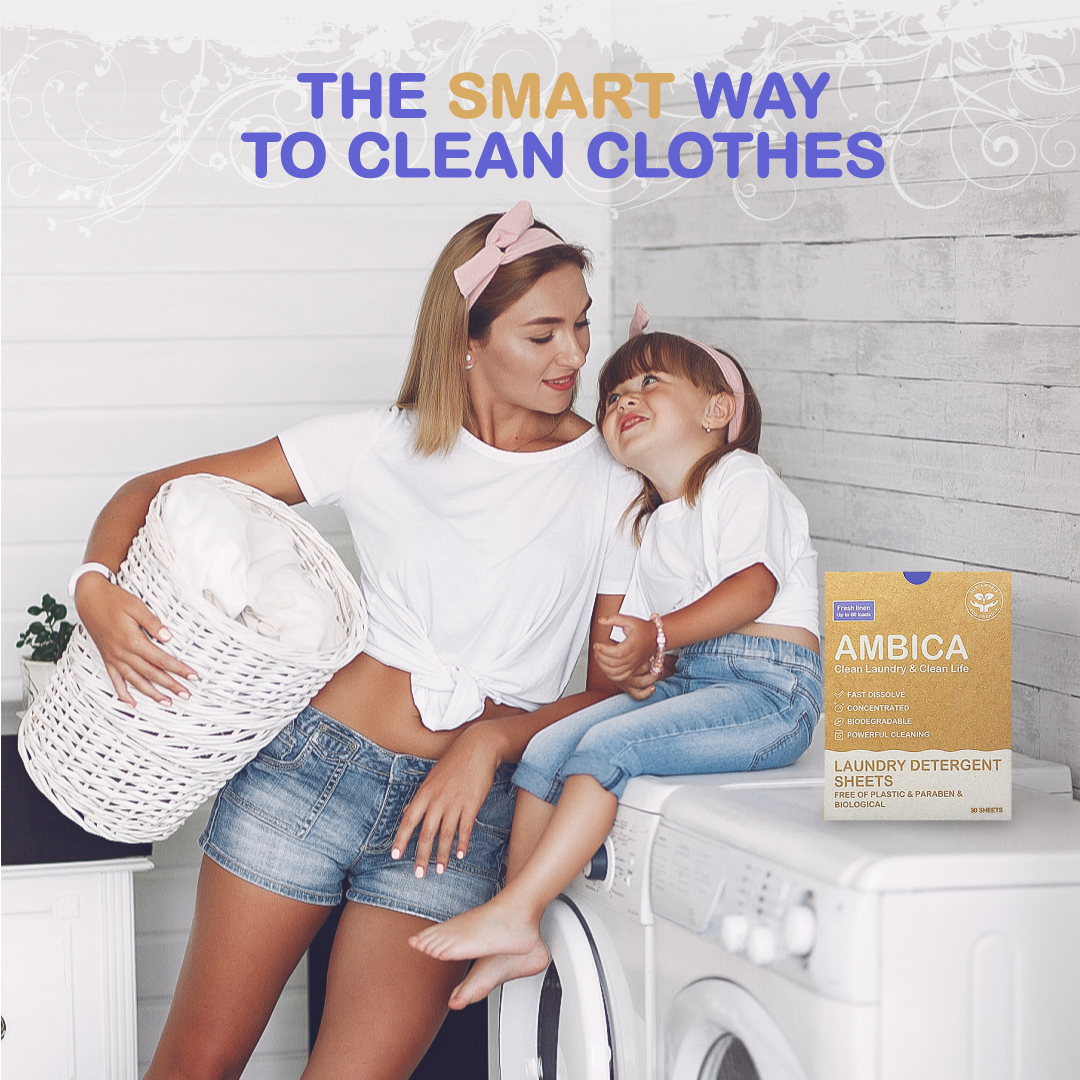 Ambica Laundry detergent sheets  fresh linen