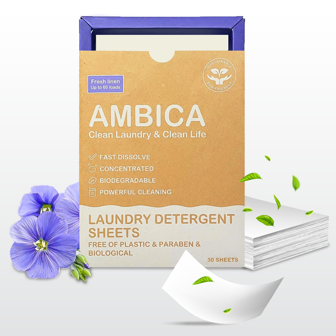 Ambica Laundry detergent sheets  fresh linen